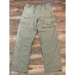 Columbia PFG convertibla fishing pants khaki large 34